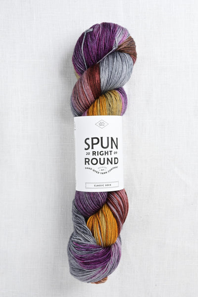 Spun Right Round Classic Sock Ugly in The Morning