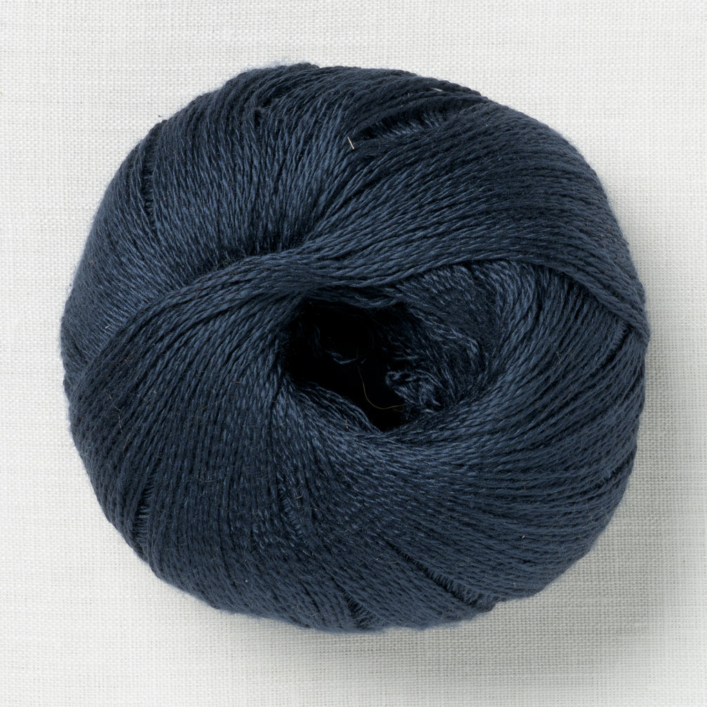 Isager Mulberry Silk Navy