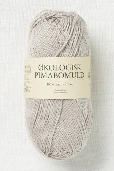 CaMaRose Økologisk Pimabomuld 3722 Sølv (Silver)