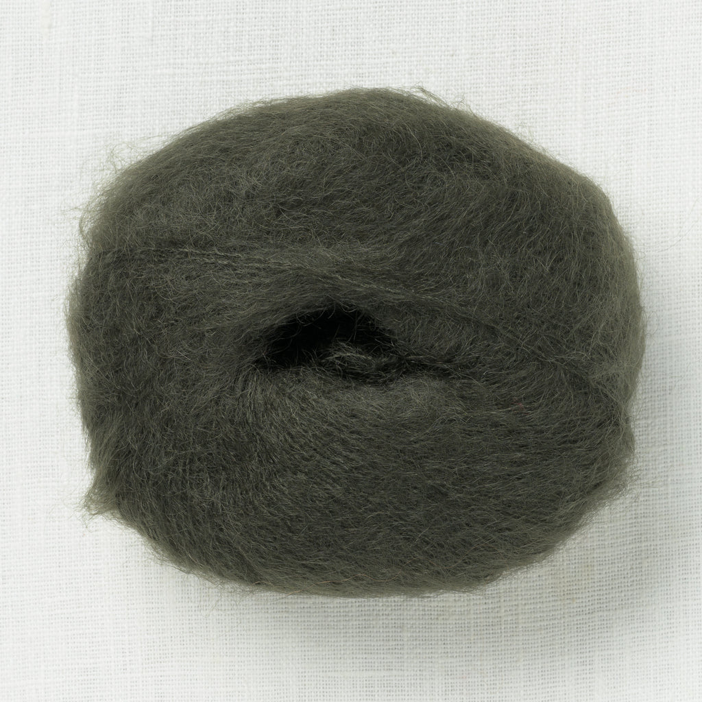 Knitting for Olive Soft Silk Mohair Slate Green