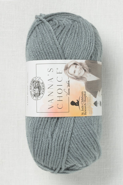 Lion Brand Vanna's Choice 149J Silver Grey
