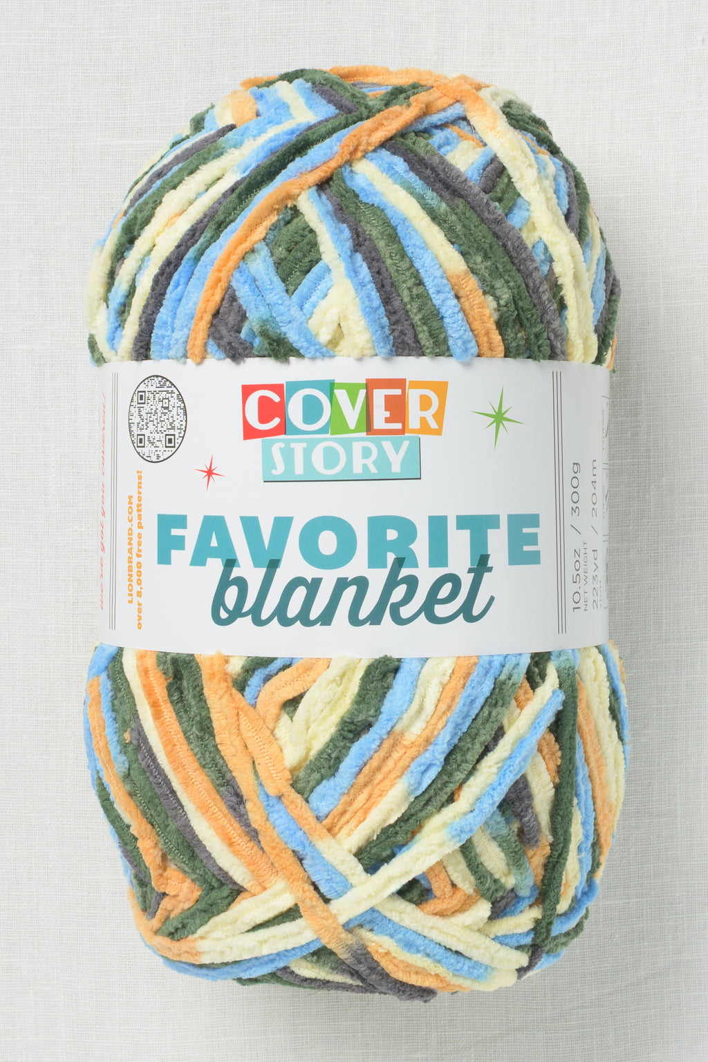 Lion Brand Cover Story Favorite Blanket 204DL Sandstorm