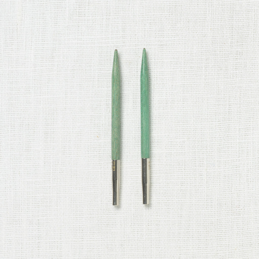 Lykke Colour 3.5" Interchangeable Circular Needle Set, Black Vegan Suede Case