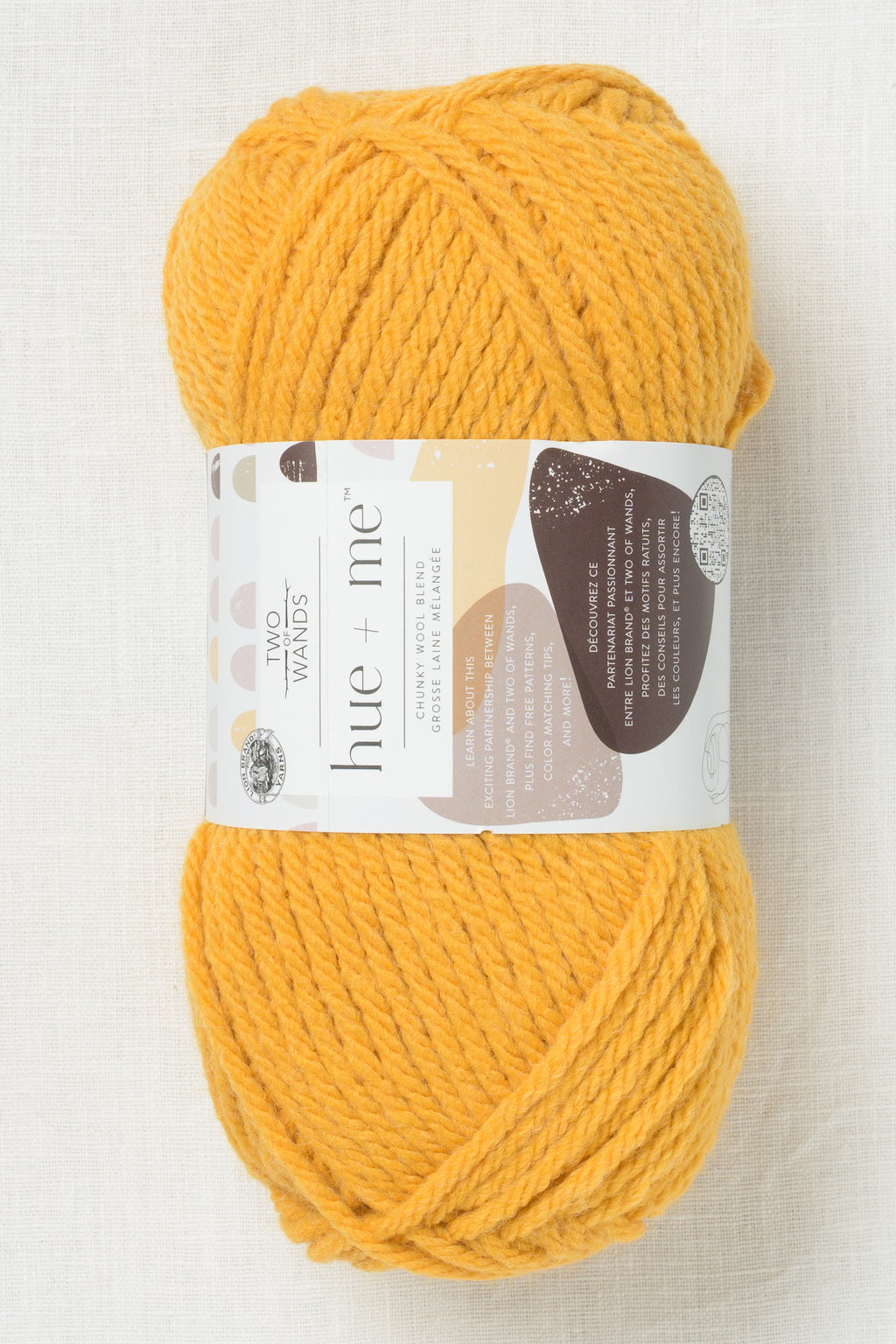 Lion Brand Hue + Me 157B Sunflower