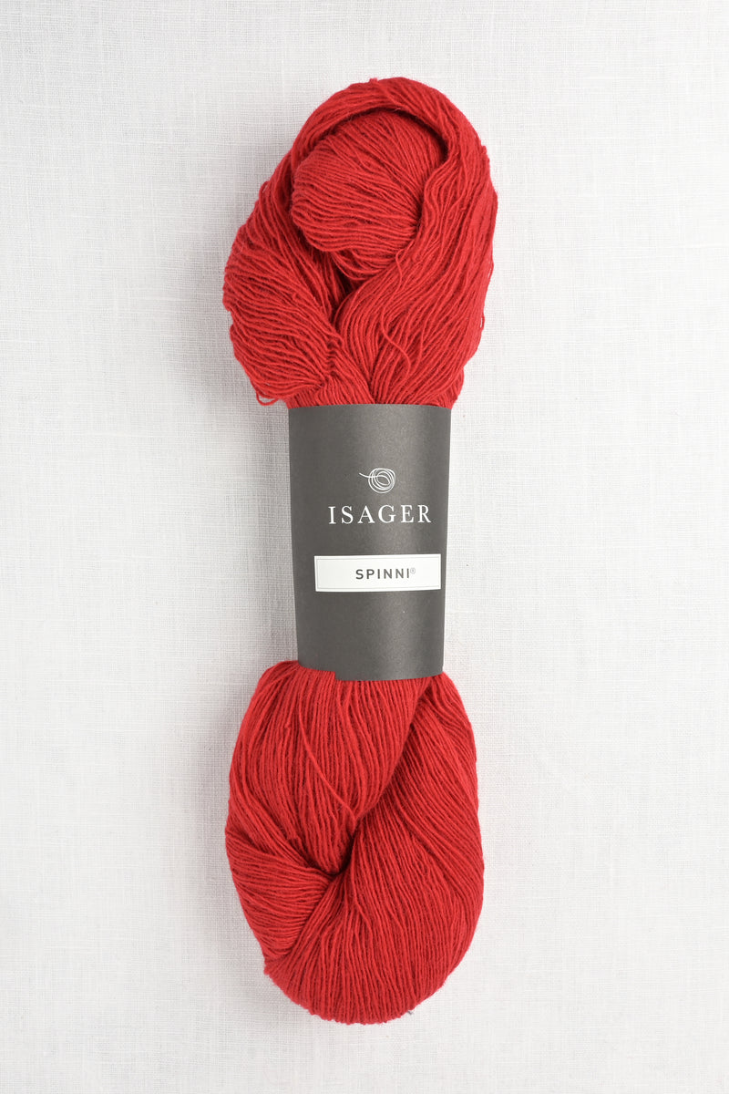 Isager Spinni 32 Red 100g