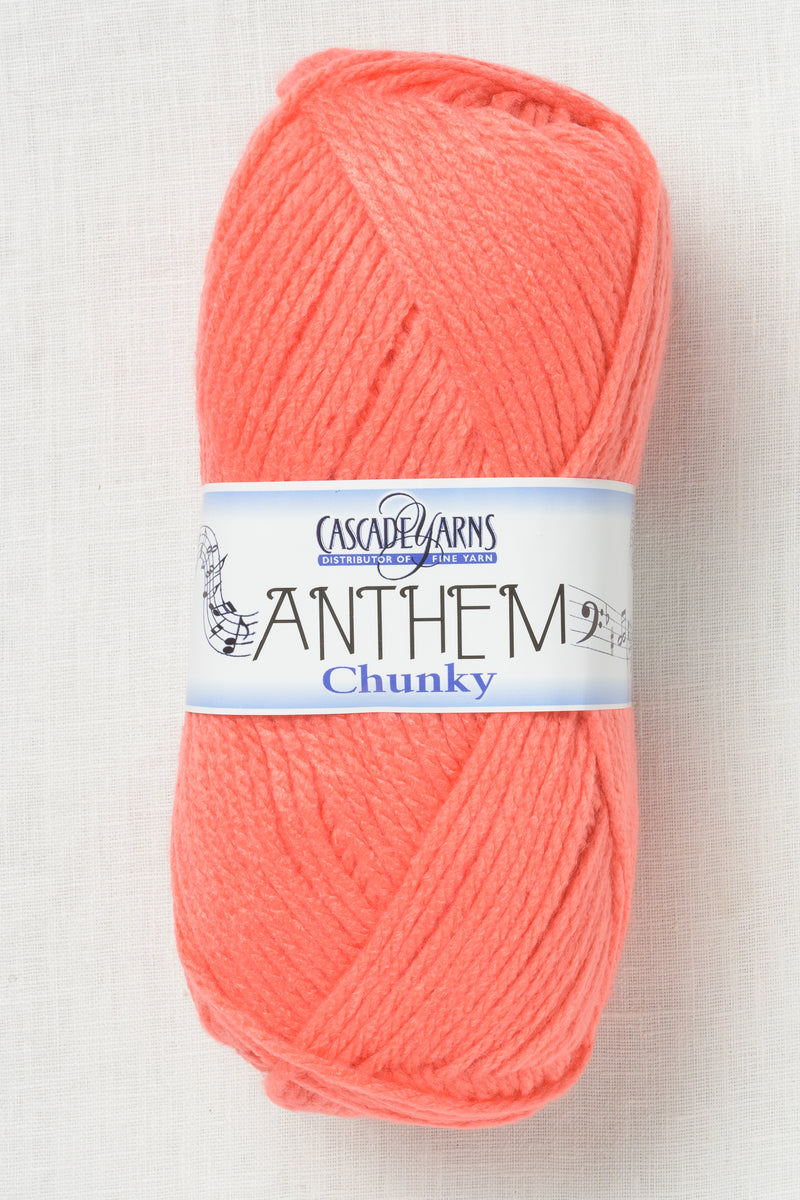 Cascade Anthem Chunky 49 Living Coral