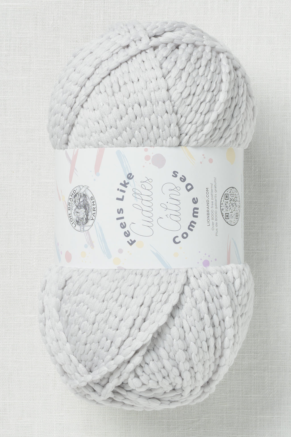 Lion Brand Feels Like Cuddles 149AJ Silver Cloud
