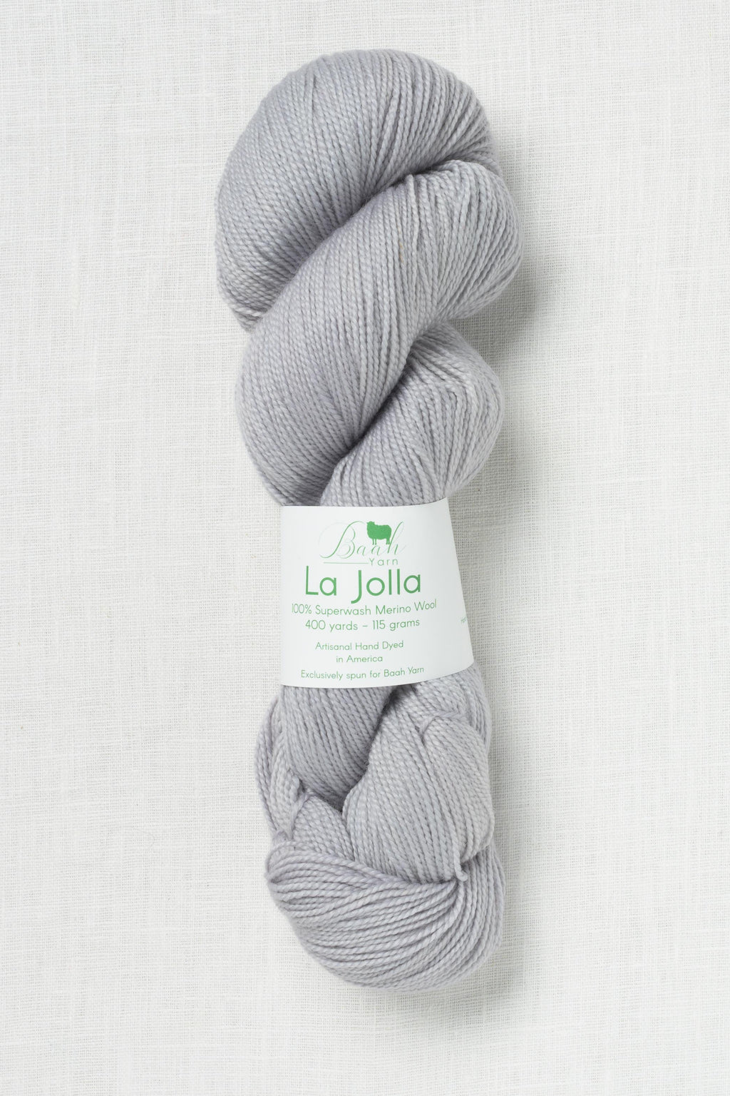 Baah Yarn La Jolla Grey Onyx