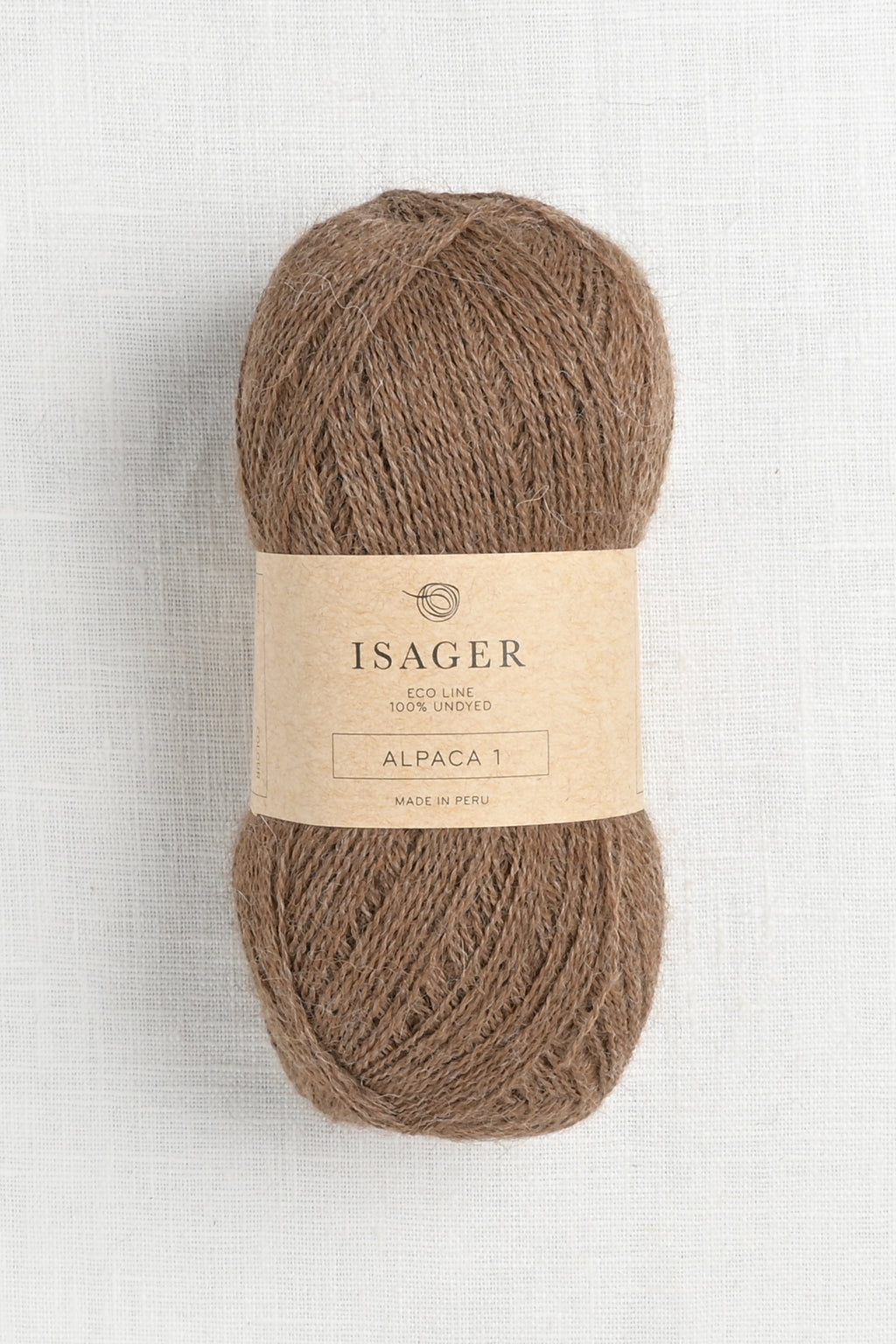 Isager Alpaca 1 E8S Chestnut Heather Undyed