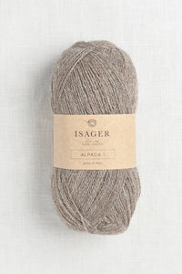 Isager Alpaca 1 E7S Walnut Heather Undyed