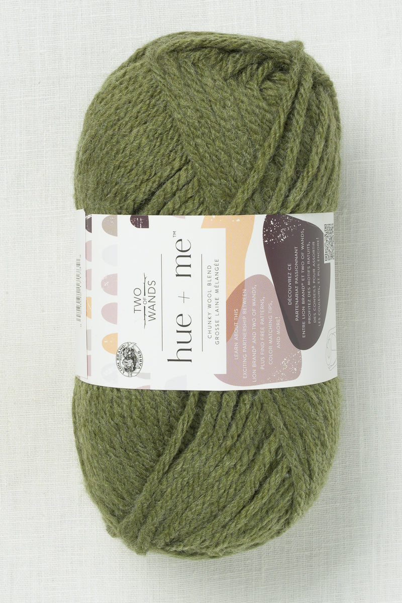 Lion Brand Hue + Me 176J Moss