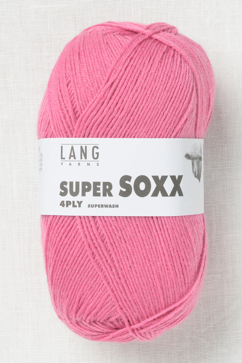 Lang Yarns Super Soxx 4Ply 19 Dark Pink