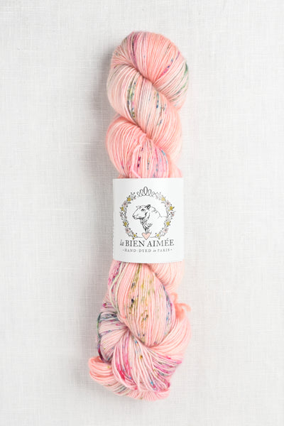 La Bien Aimee Soyeux Peach Pom Pom