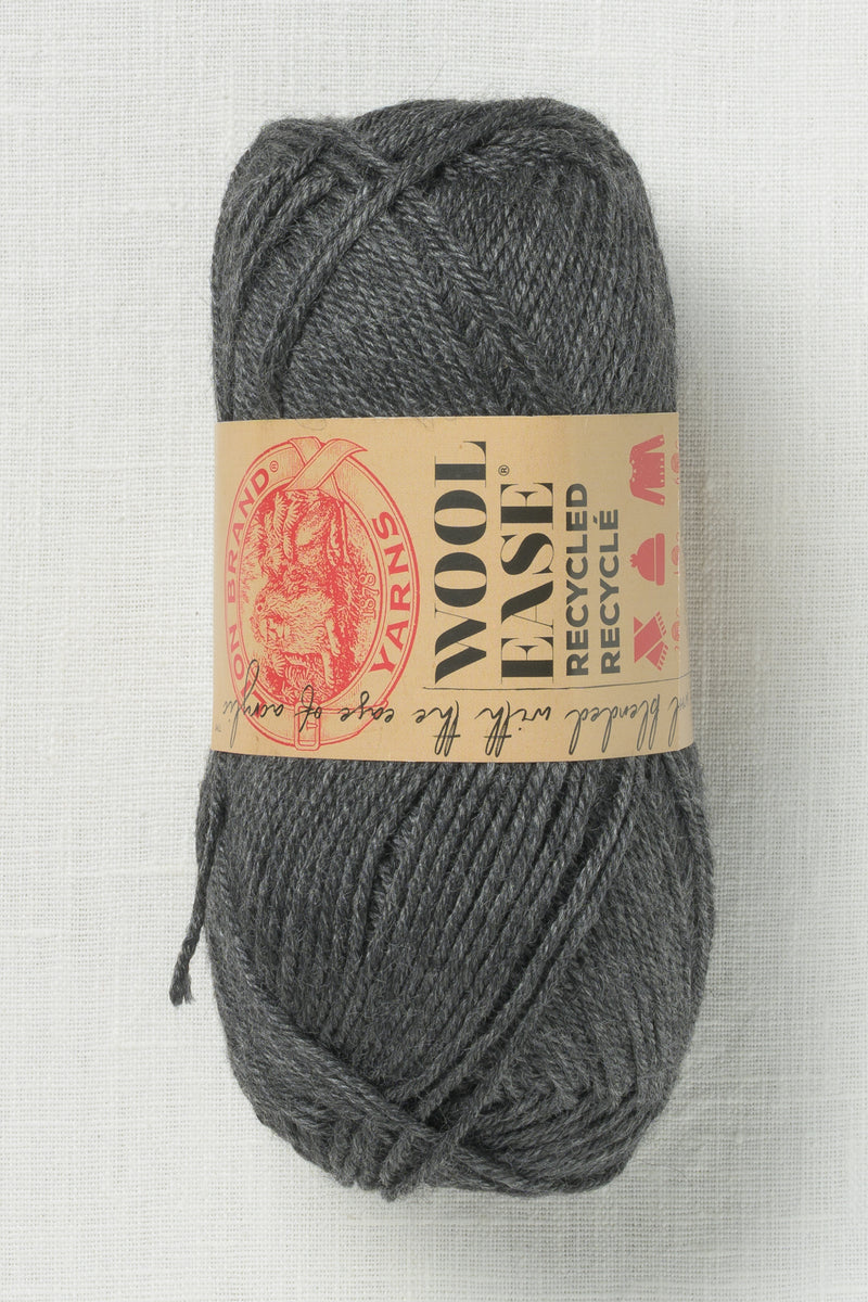 Lion Brand Wool Ease Recycled 149T Charcoal