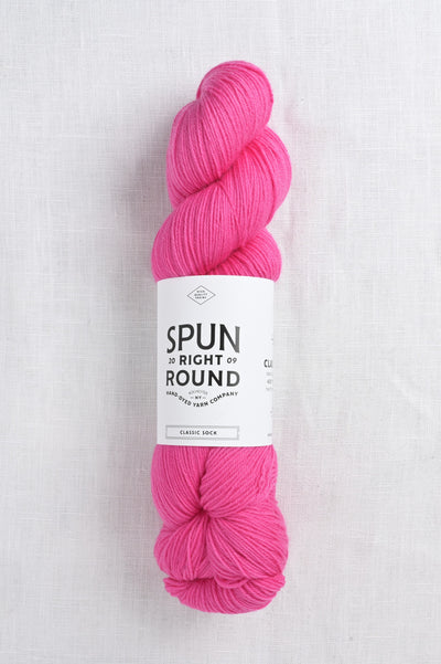 Spun Right Round Merino Aran Cotton Candy