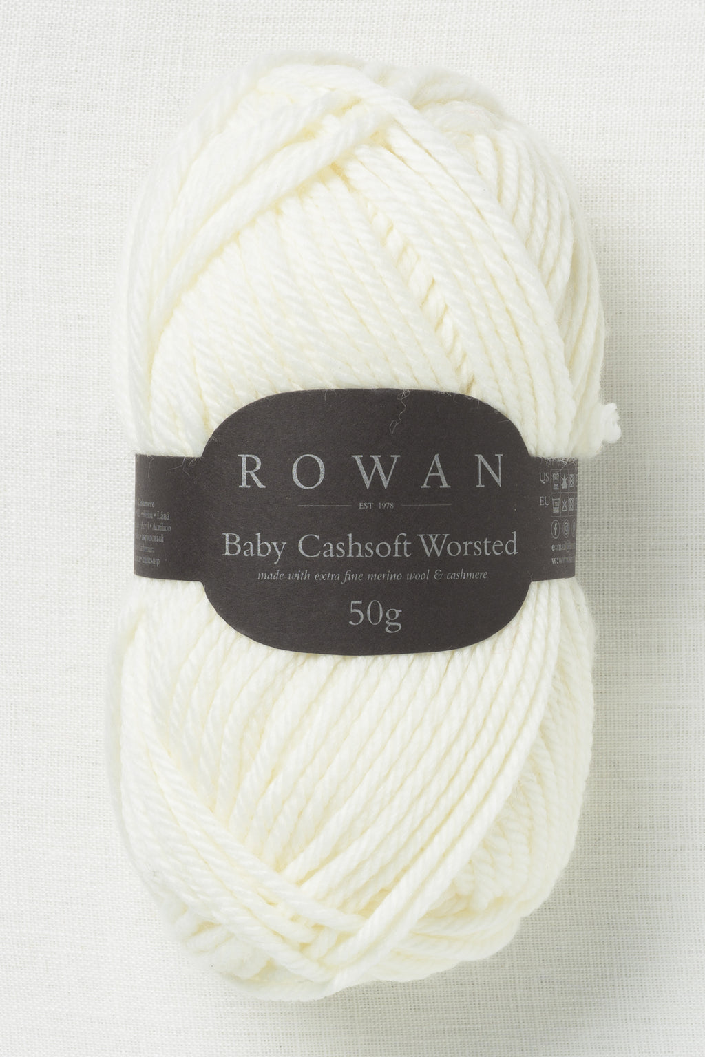 Rowan Baby Cashsoft Worsted 10010 Snowflake