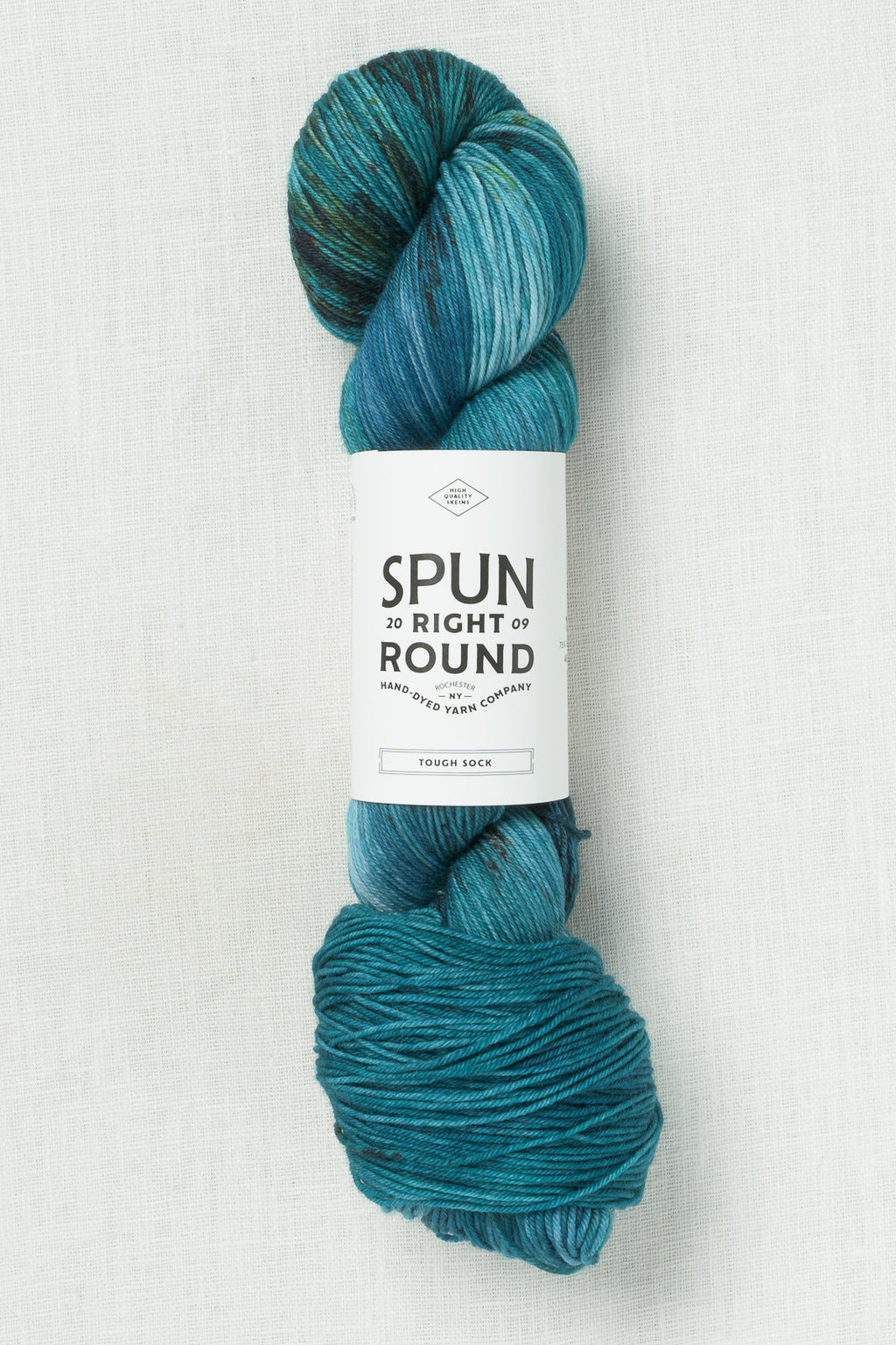 Spun Right Round Tough Sock Lagoon