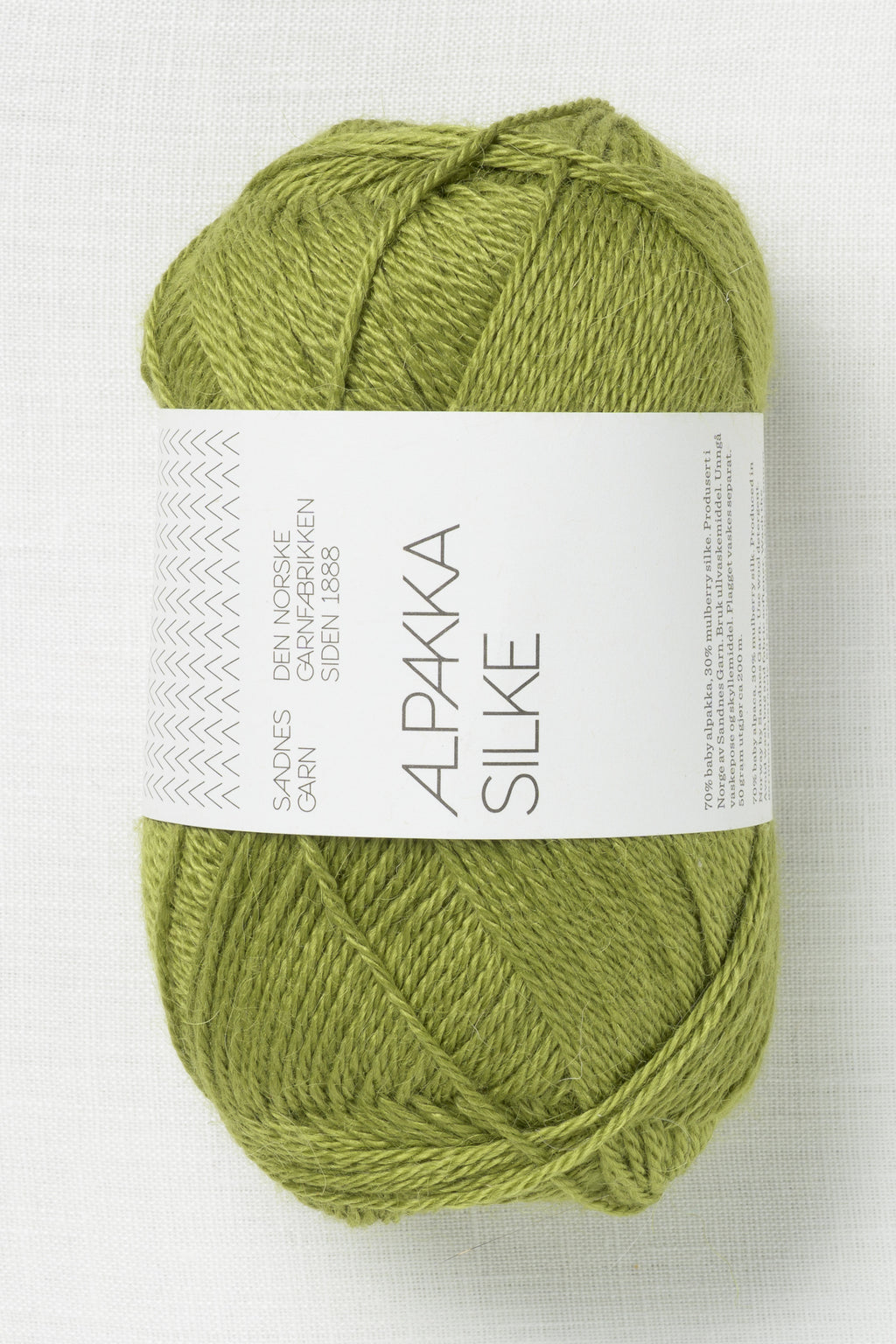 Sandnes Garn Alpakka Silke 9564 Matcha