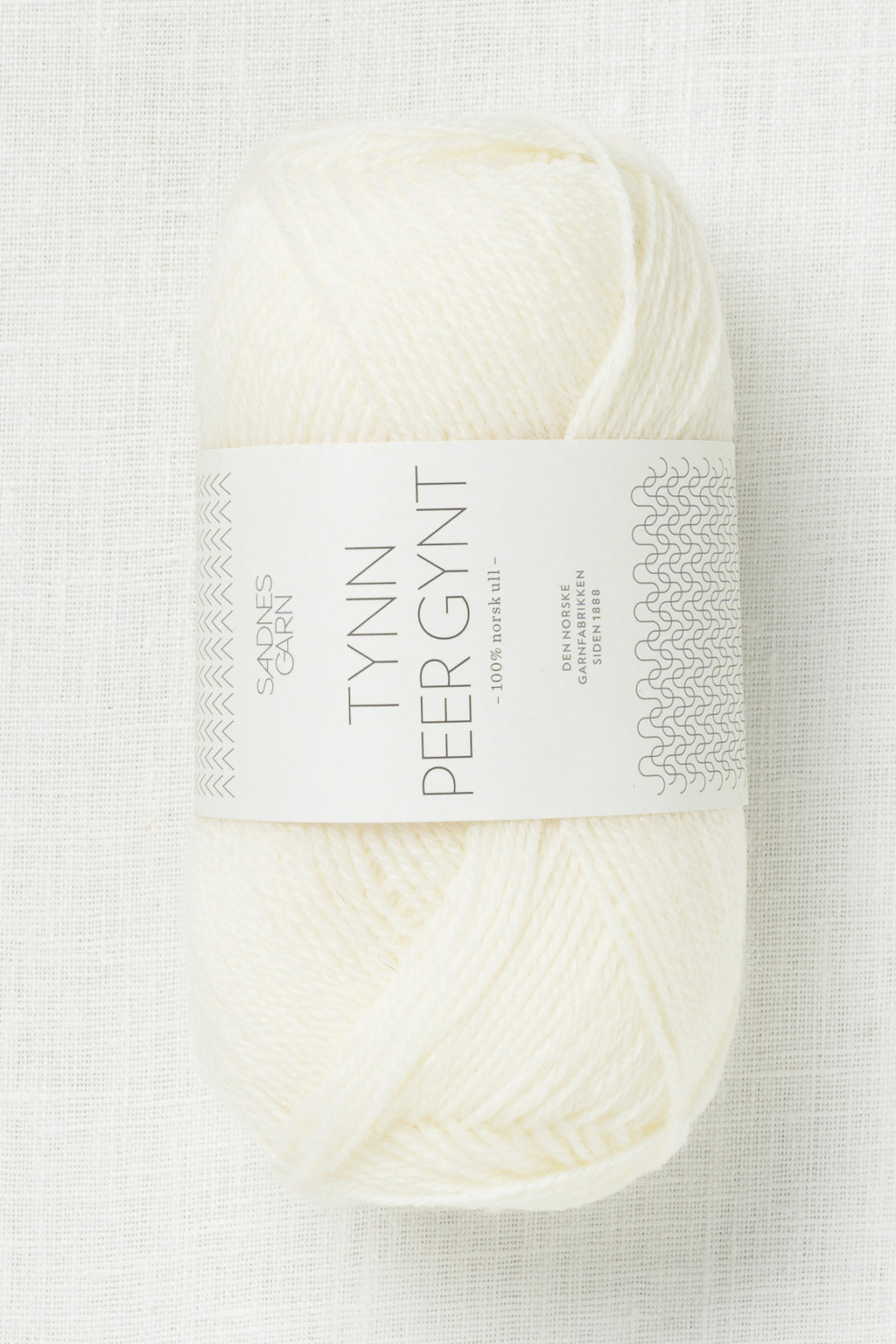 Sandnes Garn Tynn Peer Gynt 1002 White