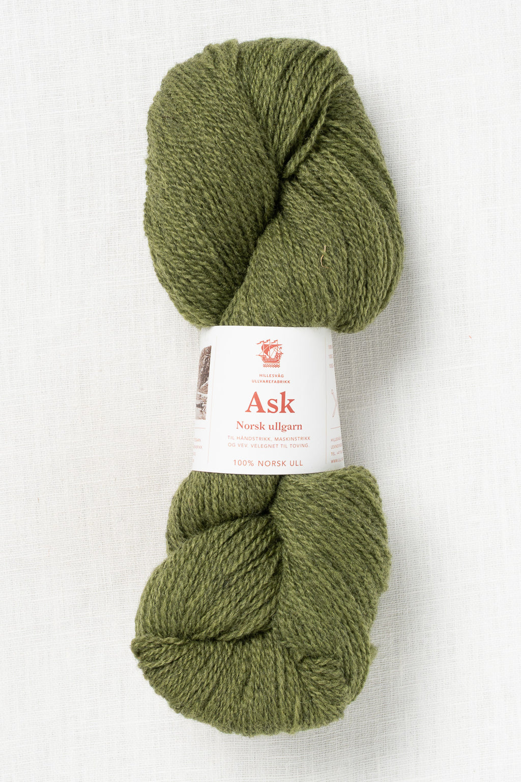 Hillesvåg Ask 6590 Heathered Olive Green