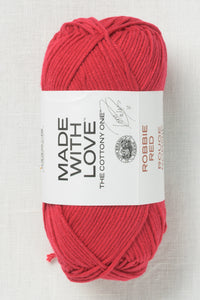Lion Brand Made With Love The Cottony One 113BE Robbie Red
