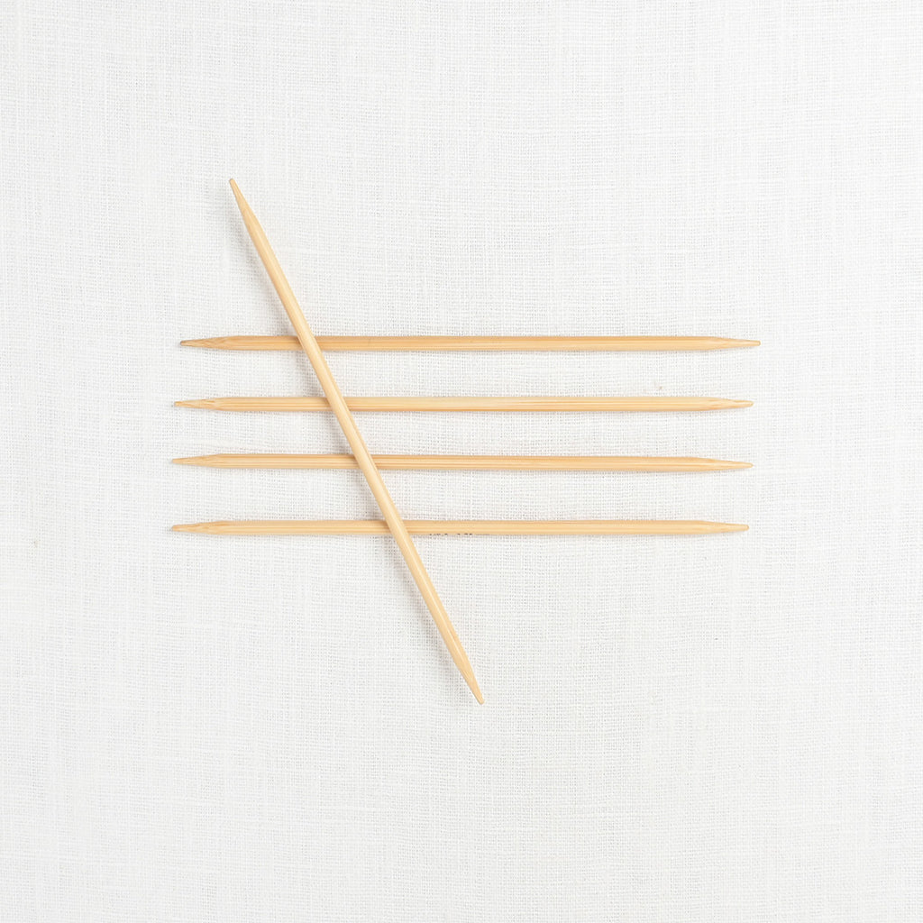 KnitPro (Knitter's Pride) Japanese Bamboo Double Point 6"