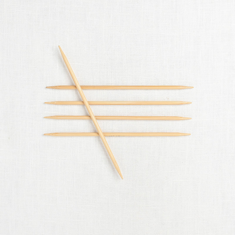 KnitPro (Knitter's Pride) Japanese Bamboo Double Point 6"