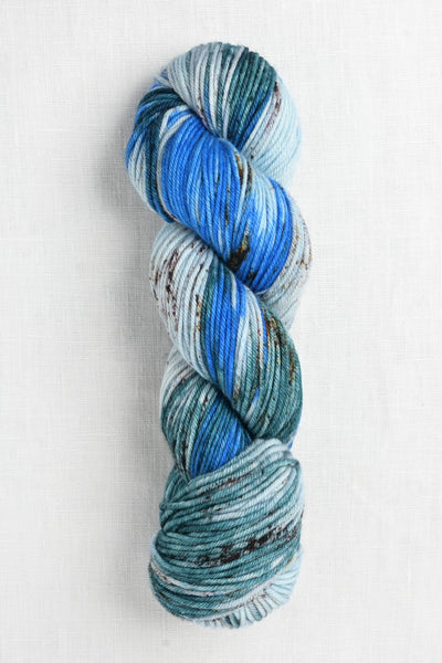 Madelinetosh Tosh Vintage Pale Blue Dot