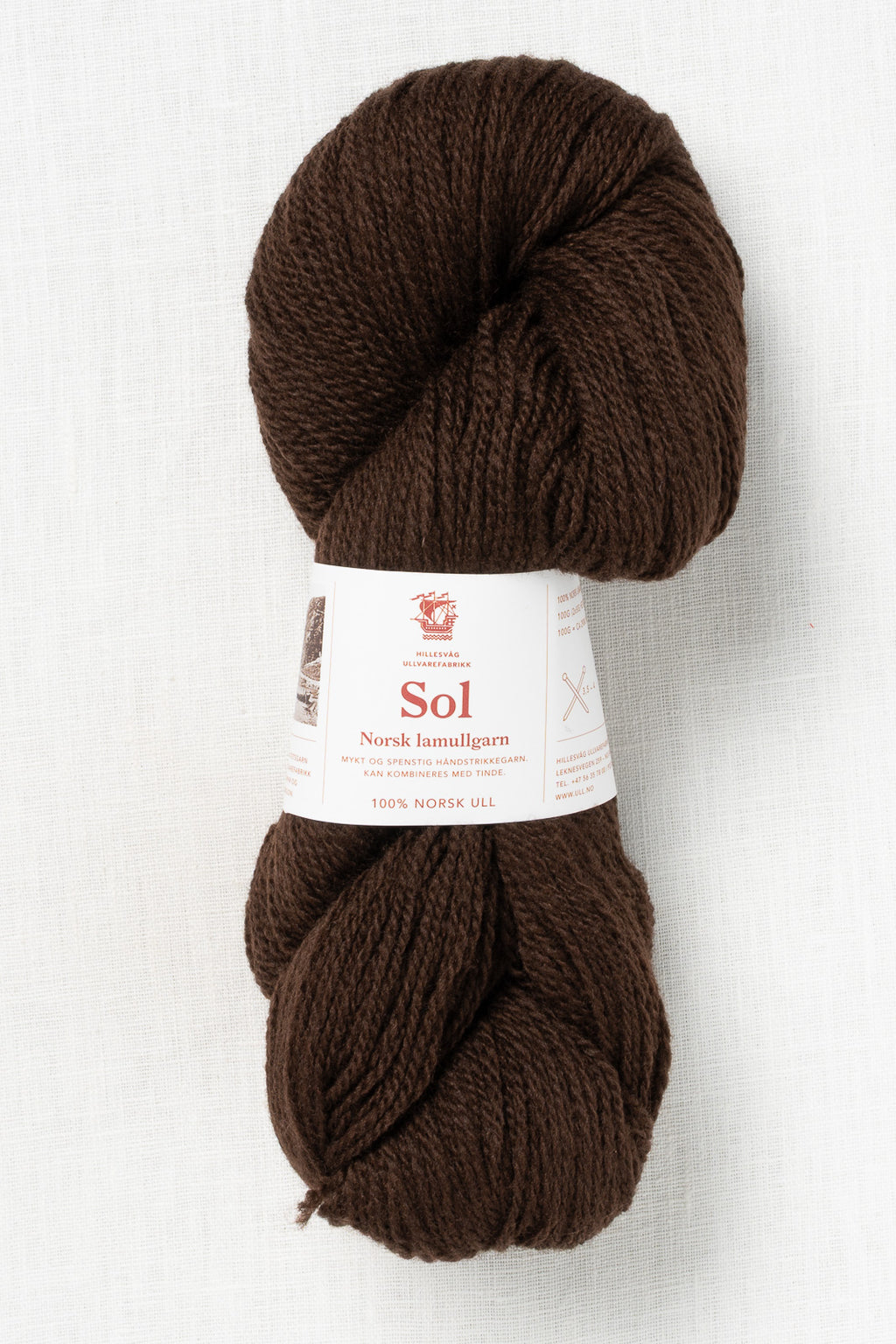 Hillesvåg Sol 438 Dark Brown