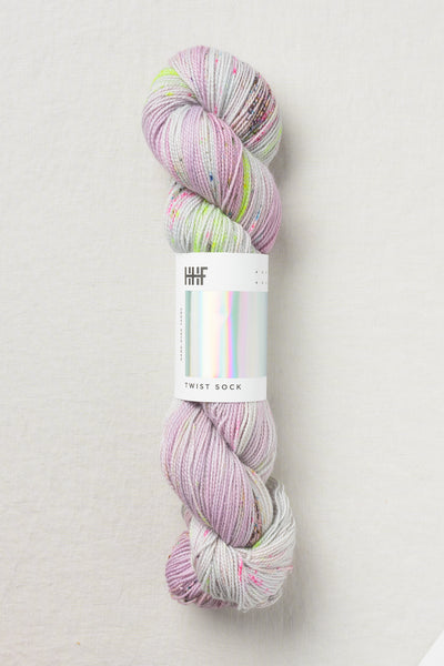 Hedgehog Fibres Twist Sock Seaglass