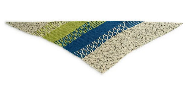 Sampler Wedges Knit Shawl by Yarnspirations Design Studio