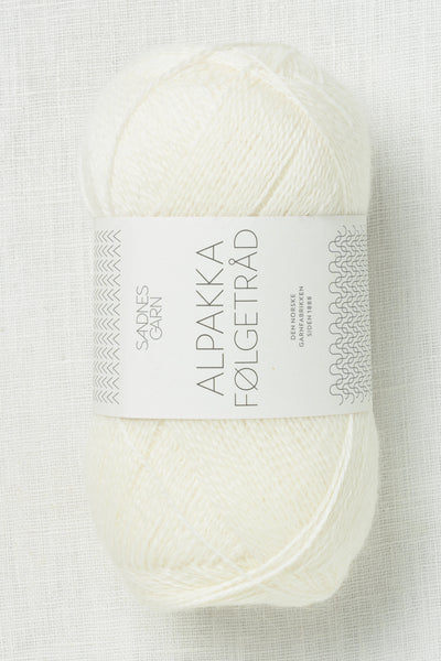 Sandnes Garn Alpakka Folgetrad 1002 White