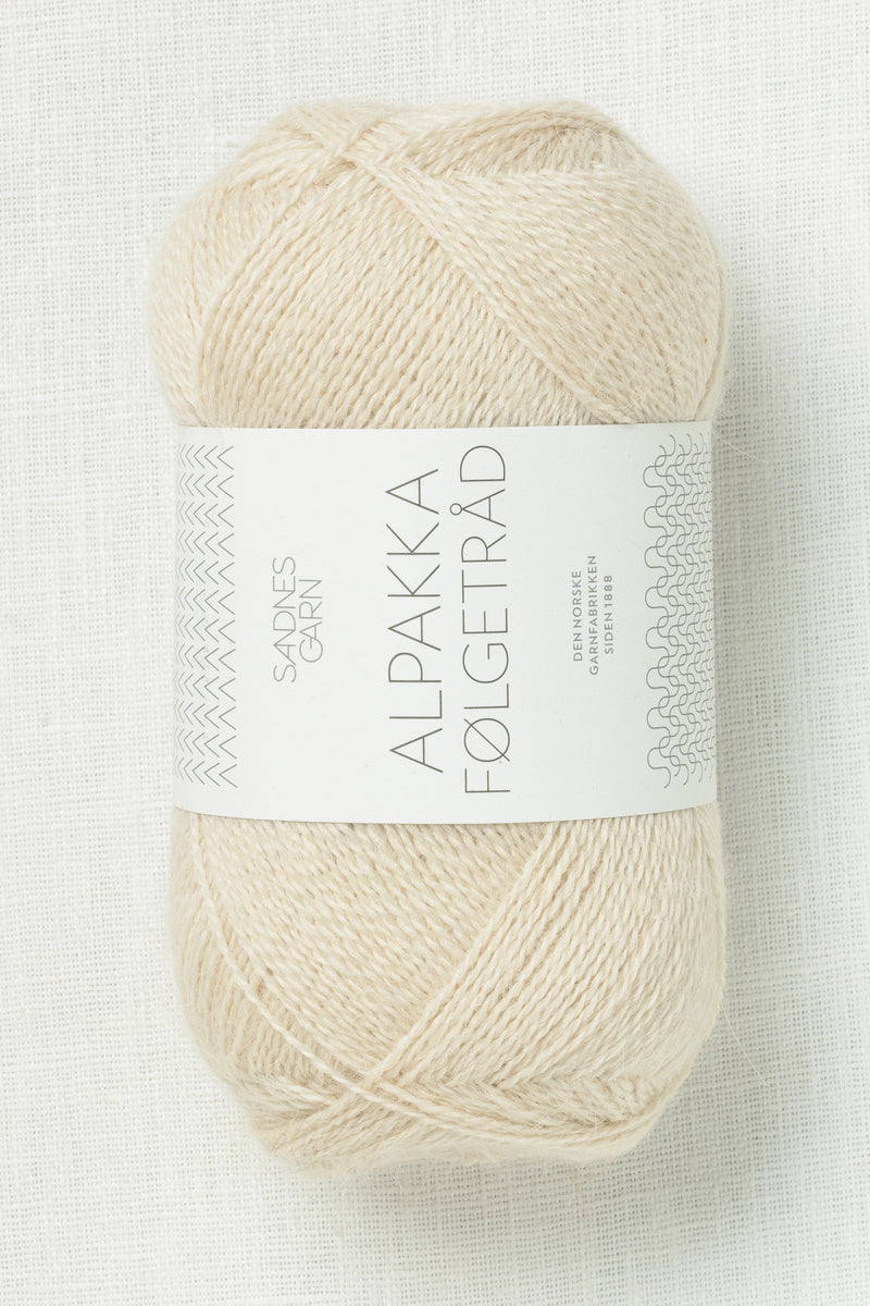 Sandnes Garn Alpakka Folgetrad 2321 Marzipan