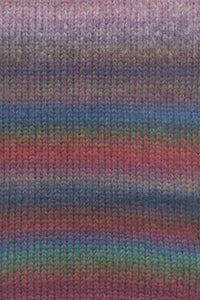Lang Yarns Orion 5 Violet Green Petrol swatch