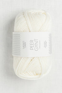 Sandnes Garn Peer Gynt 1001 Bright White