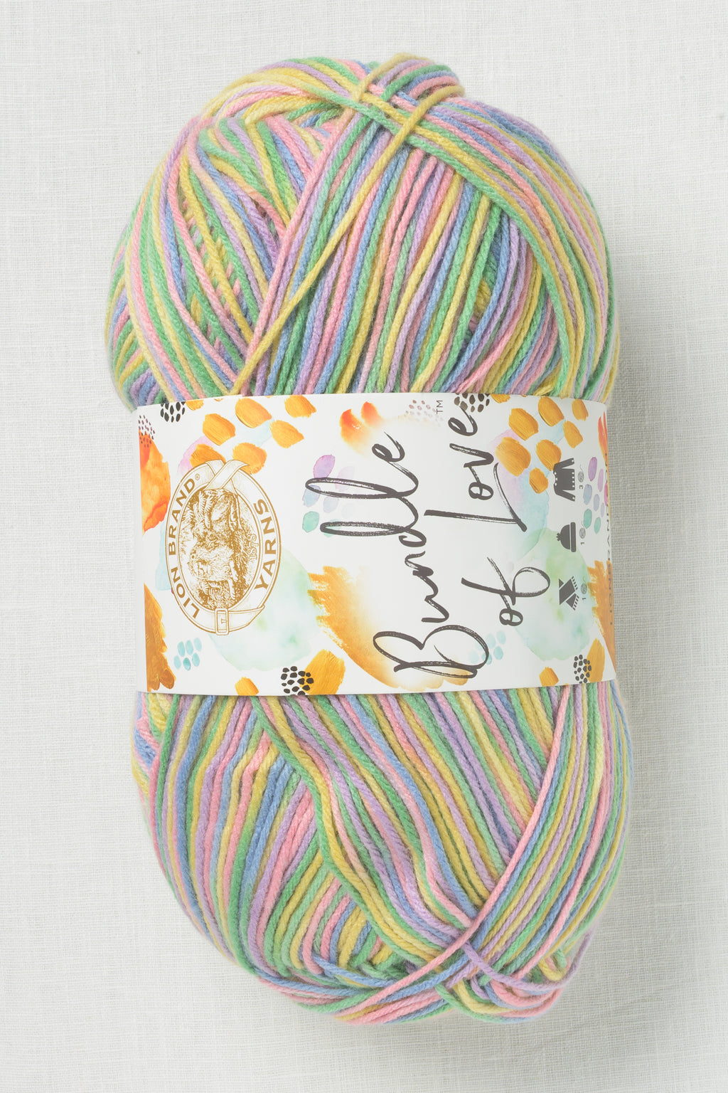 Lion Brand Bundle of Love 209V Chamomile