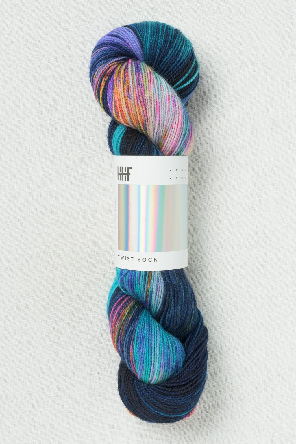 Hedgehog Fibres Twist Sock Midnight Lagoon (New)