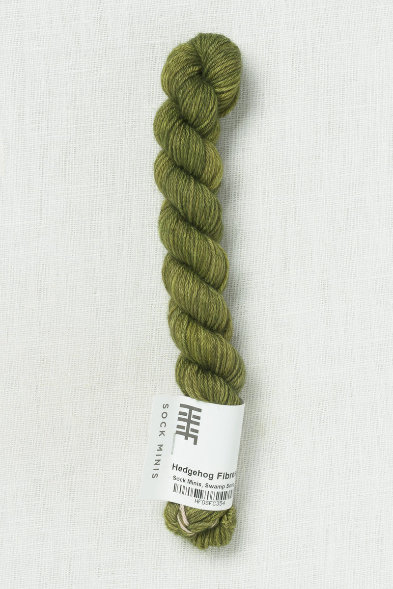 Hedgehog Fibres Sock Minis Swamp Song