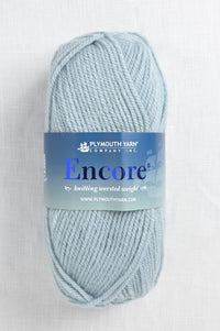 Plymouth Encore Worsted 9859 Tranquil Blue
