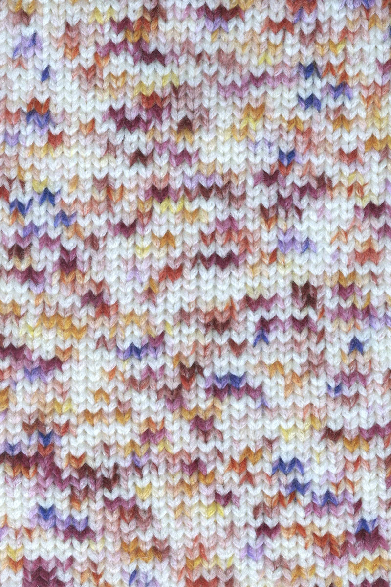 Lang Yarns Mosaic 2 Bordeaux Purple Pink Yellow swatch