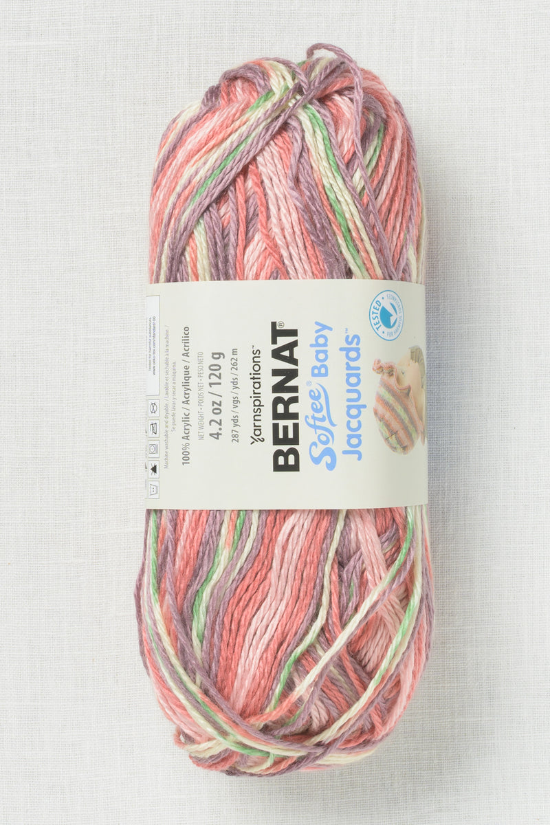 Bernat Softee Baby Jacquards Faded Blooms