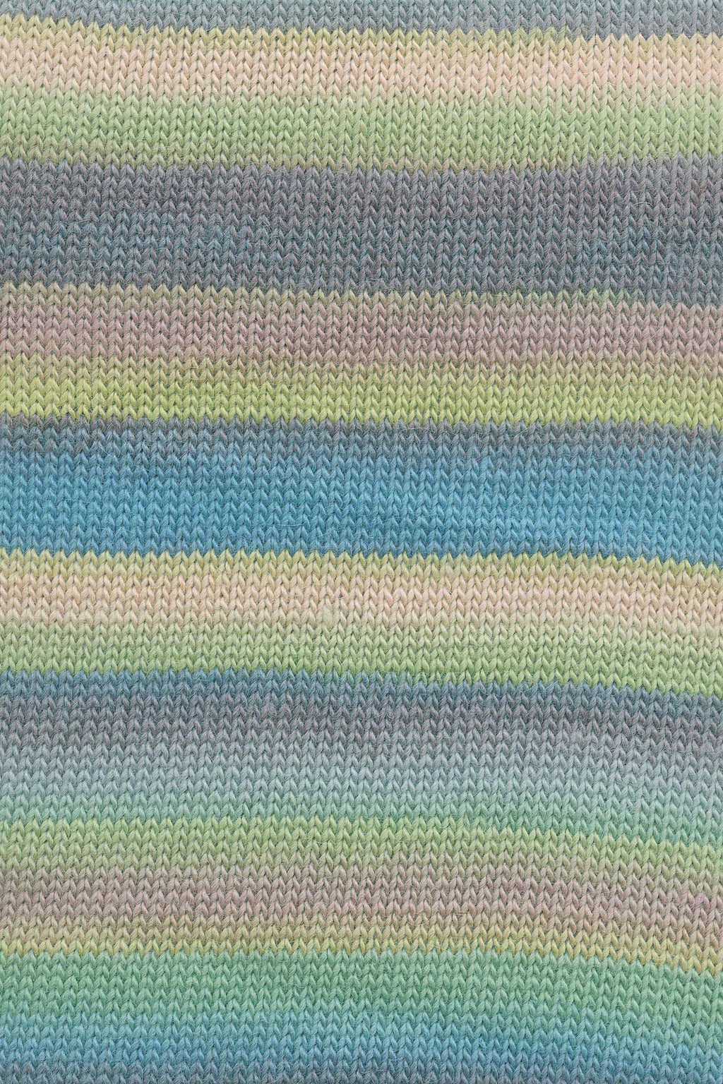 Lang Yarns Aurora 4 Lime Green Violet Turquoise swatch