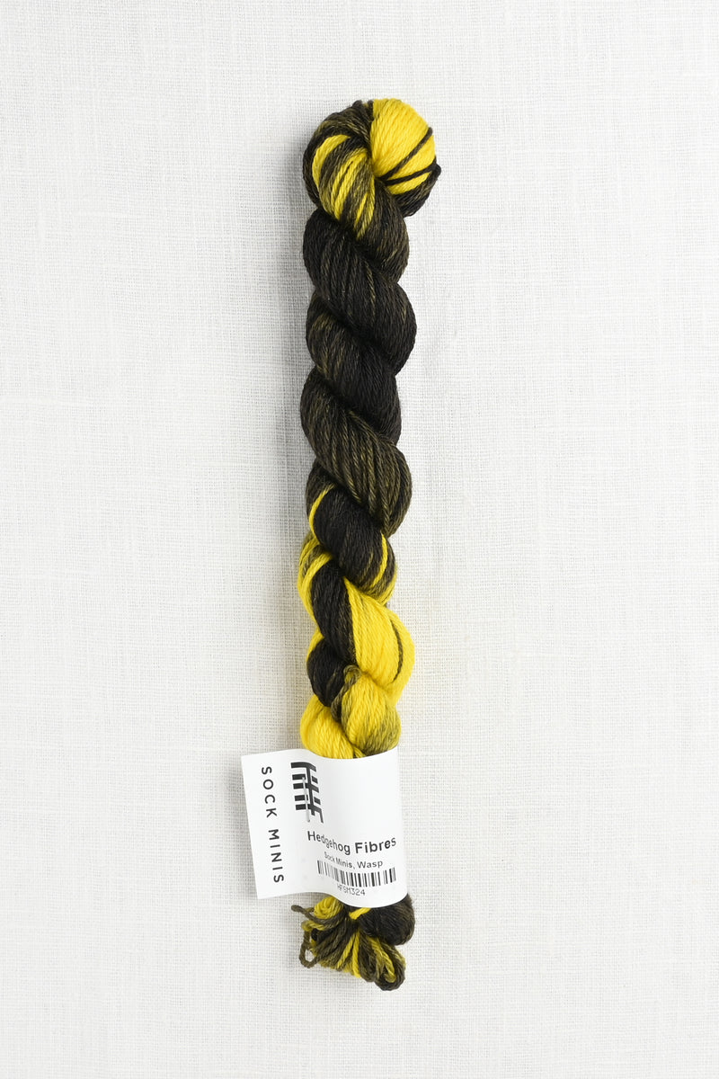 Hedgehog Fibres Sock Minis Wasp (W & Co. Exclusive)