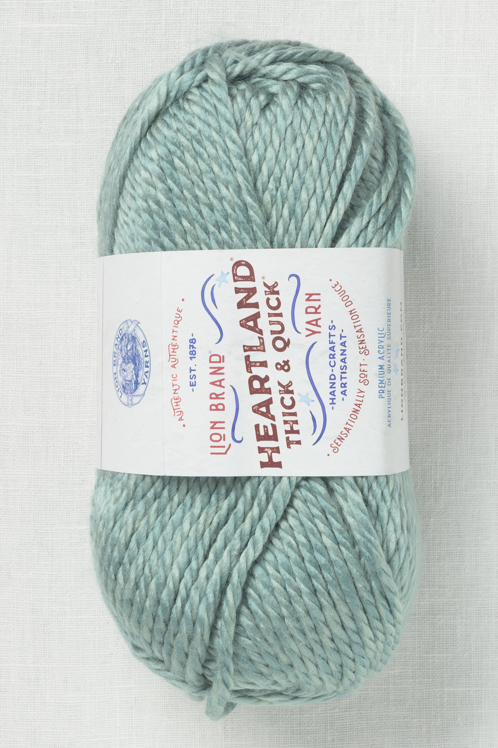 Lion Brand Heartland Thick & Quick 105AV Piedmont