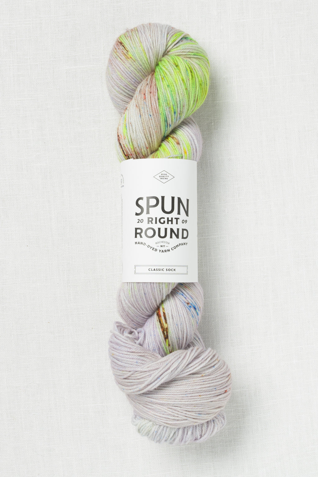 Spun Right Round Merino Aran Ethereal