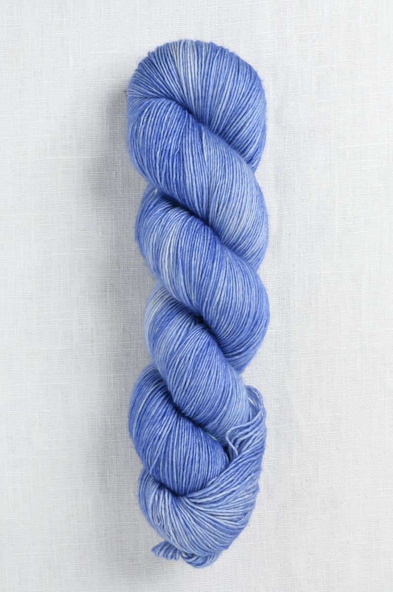 Madelinetosh Tosh Silk Cloud Blue Gingham