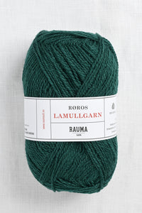 Rauma 2-Ply Lamullgarn 31 Spruce Green
