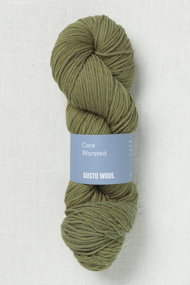 Gusto Wool Core Worsted 4140 Olive