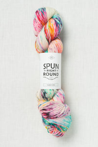 Spun Right Round Merino Aran Graffiti