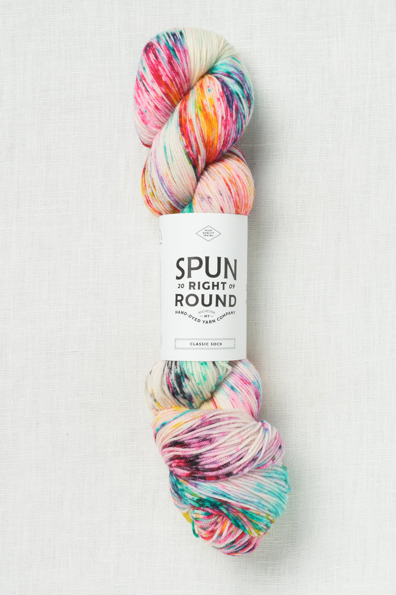 Spun Right Round Squish DK Graffiti
